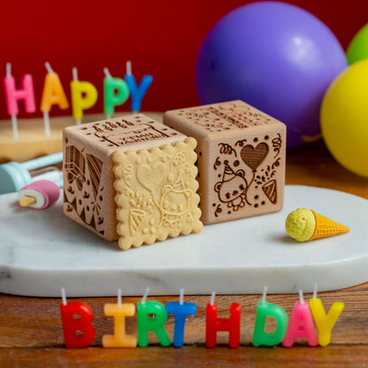 BIRTHDAY, cake cube (6 in 1)