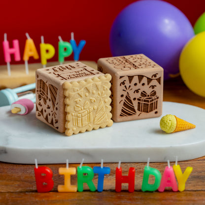 BIRTHDAY, cake cube (6 in 1)