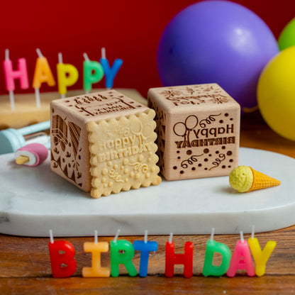 BIRTHDAY, cake cube (6 in 1)