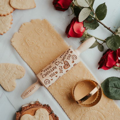 HAPPY VALENTINE'S DAY, MINI rolling pin