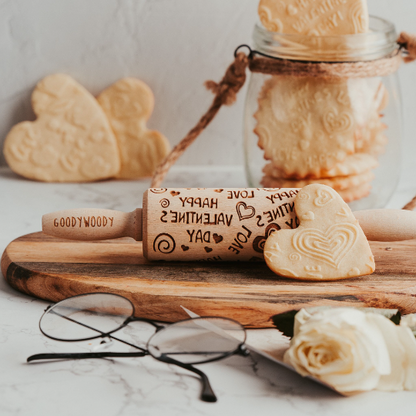 HAPPY VALENTINE'S DAY, MINI rolling pin